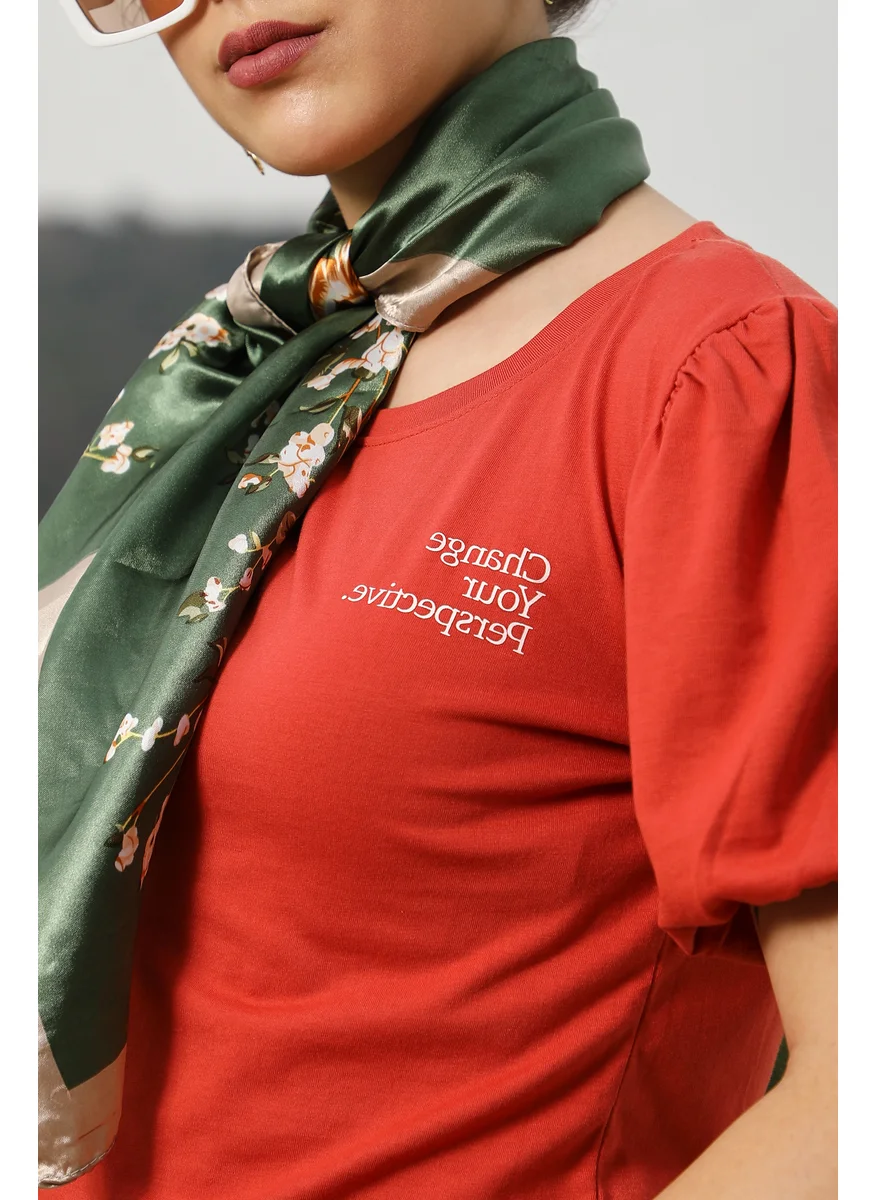 كامبوس سوترا Women's Red Change Yor Perspective Top