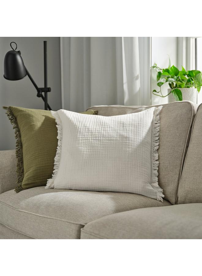 erorex Cushion cover, off-white, 50x50 cm - Image 2