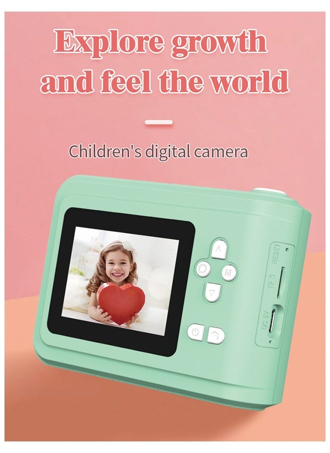 Children's High Definition Mini Instant Film Camera,High Definition Mini Instant Film Camera, Children's  New Thermal Printing Digital Camera, 3 Rolls of Photo Paper and Charger  - Image 1