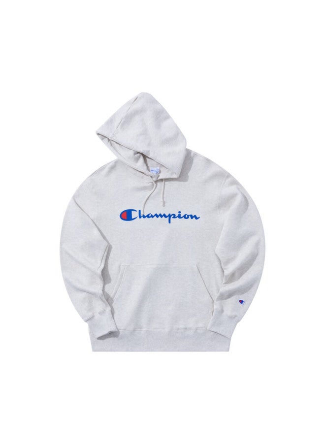 Champion Champion Hooded Sweatshirt For Men, Autumn New Style, Hand-drawn Logo Print, American Retro Trendy Brand For Women  - Image 3