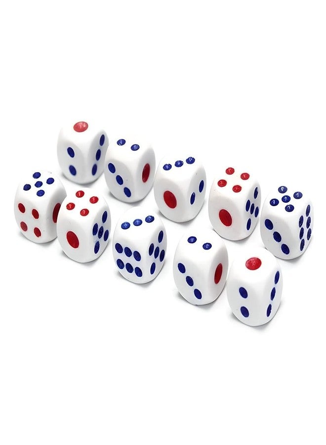 TARINI 14 mm Classic Dice Pack of 20 Pieces (White),Suitable for a Wide Range of Games and Activities, from Family Game Nights to Classroom Learning. - Image 2