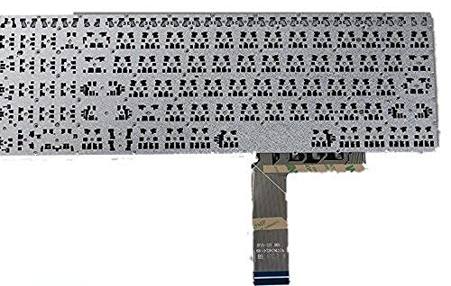 Wefly Laptop Keyboard Compatible For Lenovo Ideapad 320-15, 320-15Ikb, 320-15Abr Grey (Us Layout), Wired - Image 2