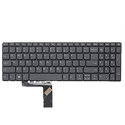 Wefly Laptop Keyboard Compatible For Lenovo Ideapad 320-15, 320-15Ikb, 320-15Abr Grey (Us Layout), Wired - Image 1