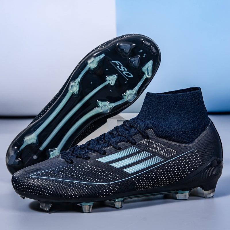 F50 Unisex Football Shoes – High Top Anti-Slip Rubber Cleats for Adults - Image 3