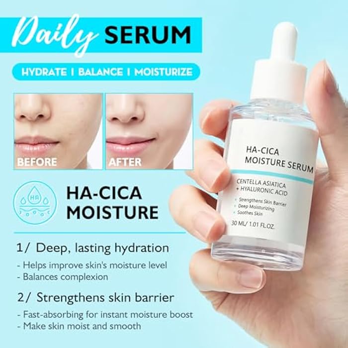 MrCuvaryas 2PCS Peptide Propolis & CICA Hyal Hydrating For Women & Girls, Peptide Propolis Renewal Serum Hydration & Wrinkle Renewal (2PCS Serum) - Image 3