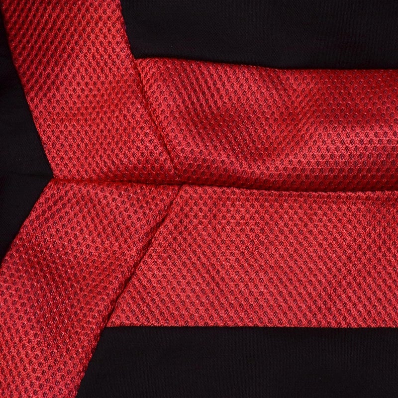 SAKURA Car Seat and Headrest Covers Carnaby Red SS5293 - Full Set Universal Size Elasticated Hems Side Airbag Compatible Washable Easy Fit - Image 3