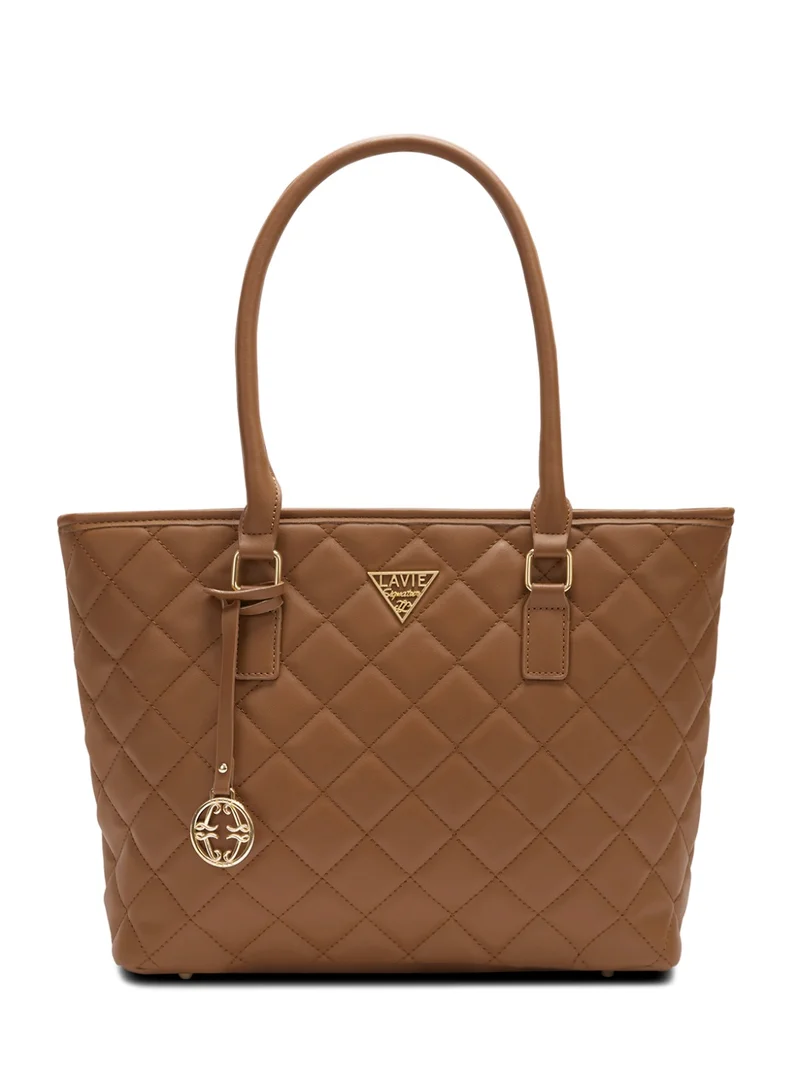 Signature Boston Woman's Tote Bag(TAN)