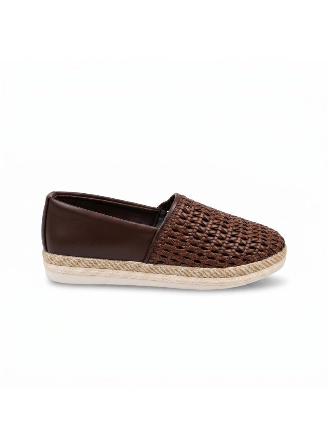 Vbranda A classic espadrille-style ballerina that offers the perfect blend of elegance and practical comfort.BN-60-BEOWN - Image 2