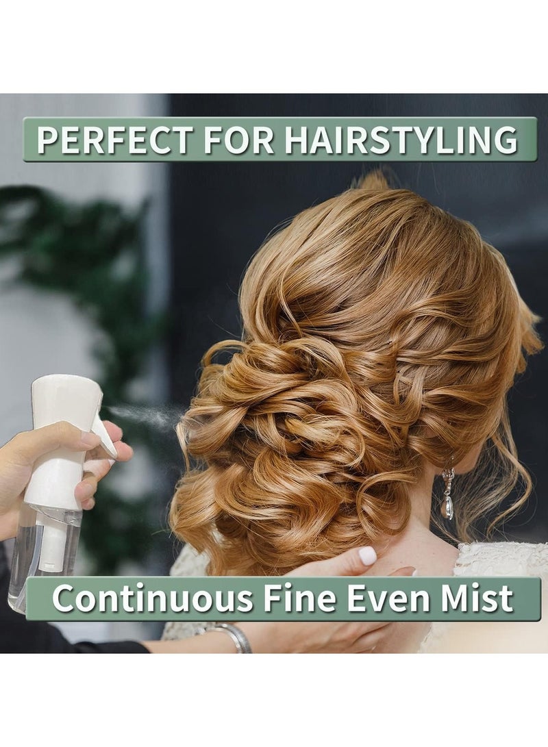 general Spray Bottles for Hair,Ontinuous  Ultra Fine Mist Sprayer,200ml,6.8oz, 2Pack,Refillable Water Mister for Cleaning,Hairstyling, Plants, Misting and Skin Care Clear - Image 3