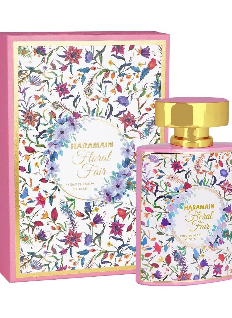 Al Haramain Perfumes Haramain Floral Fair, 100ml, Extrait De Parfum  - Image 2