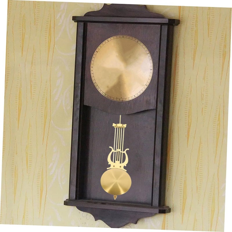 2 Pack Pendulum for Wall Clock Replacement Parts Golden Suitable for Various Styles Easy Installation Home Decor - Image 3