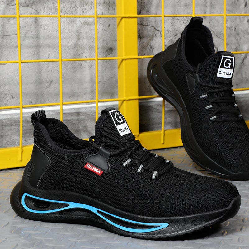 Fleece-Lined Insulated Shoes, Lightweight Men'S Electrical Safety Shoes, Anti-Smash, Anti-Puncture, Insulated 10Kv Safety Plastic Toe Cap Winter Electrician Shoes - Image 5