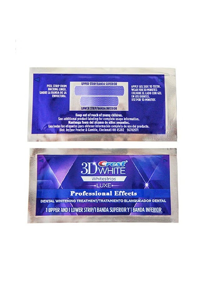 Crest 3-Piece 3D Whitening Teeth Strip, Teeth Whitener, Strips White Strips for Removing Smoking Coffee Stain, Yellow Stains, Gentle and Fast, Home Use Tooth Whitening  - Image 2
