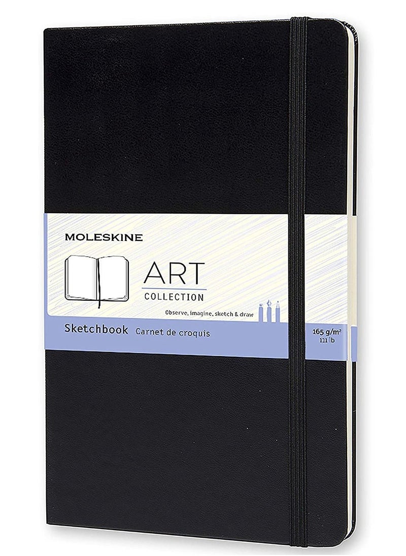 MOLESKINE - 13x21cm Size Plain Art Sketch Book 165gsm Sheets - Image 1