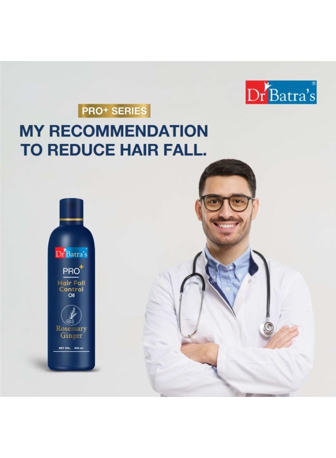 دكتور باترا زيت شعر "Pro Rosemary" من Dr Batra's | مستوحى سريرياً | للتحكم في تساقط الشعر وتغذية فروة الرأس | للرجال والنساء | مناسب للجميع | 200 مل - Image 4