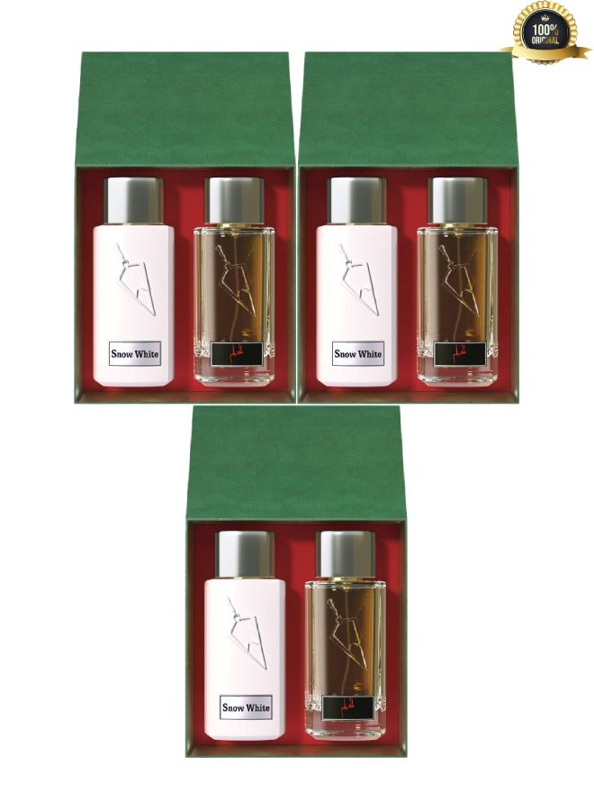 Snow 3 Pieces Mix of Snow White And Dream Perfume 100ML - Image 1