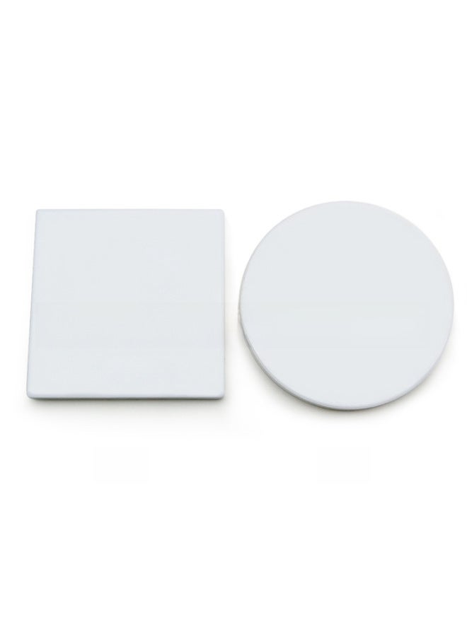 Ceramic Coaster Printing Pattern Ceramic Absorbent Coaster Car Coaster Accompanying Gift Company LOGO Production-Color:Hexagon 11*9.5-Specifications:Blank Blank (Bubble Bag)  - Image 5