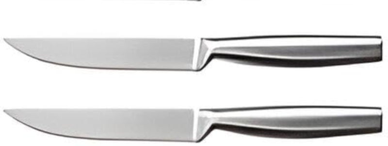 Ergonomic Handle Knives-premium stainless steel knives with comfortable grip, ideal for slicing, slicing and abandoning any 3.5 "kitchen environment. (2PCS)
