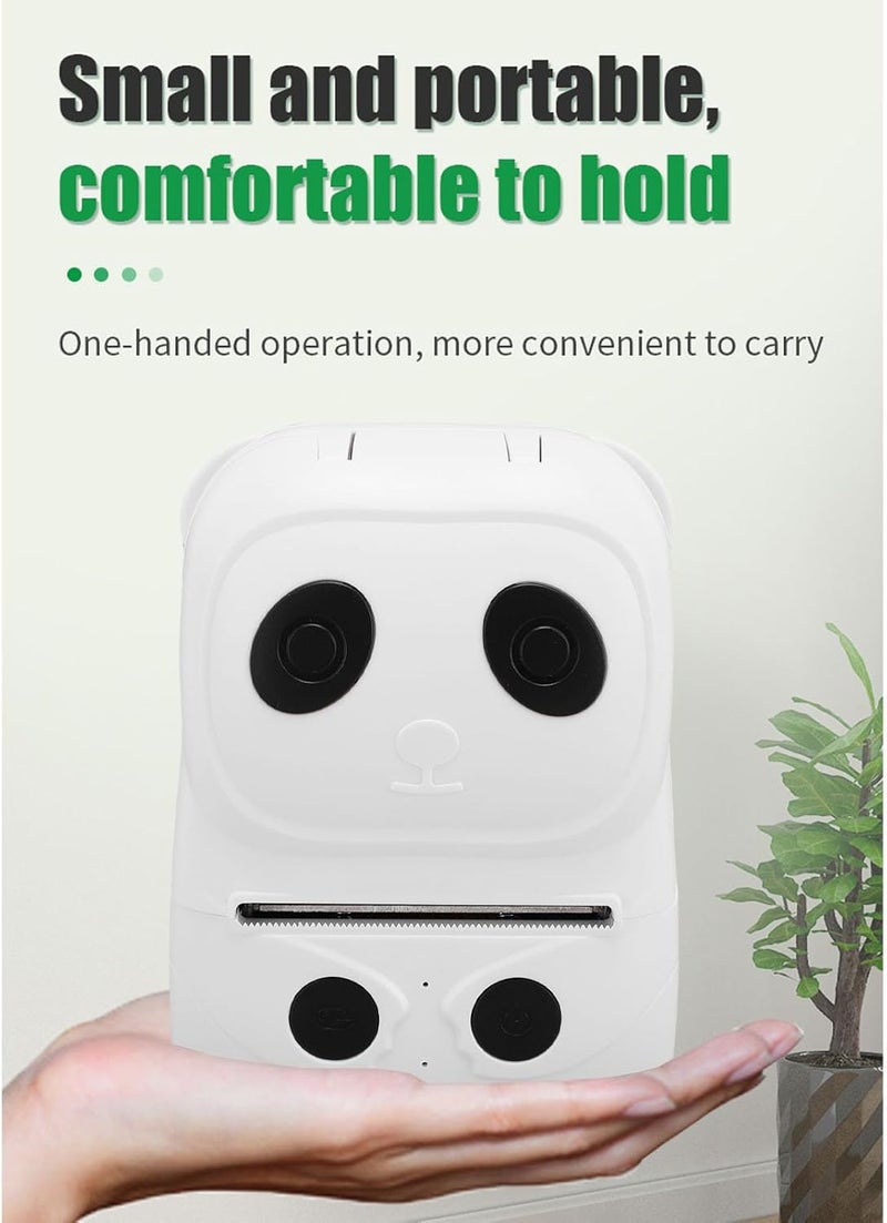 Bluetooth Thermal Label Printer, Portable 50mm Label Maker Machine with 1D 2D Barcode and 1500mAh Battery for Home Office Organization - Image 4