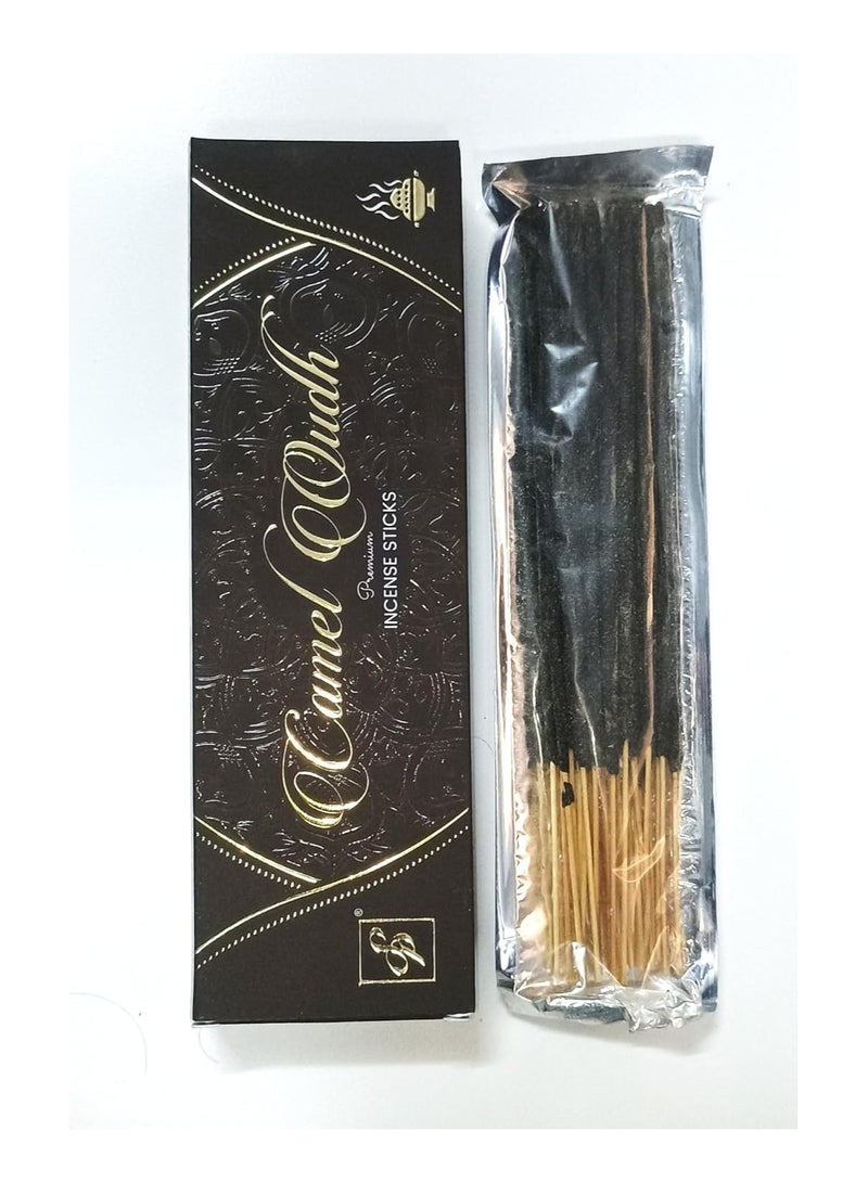 Premium Incense Sticks, Camel Oudh, (Oud Fragrance) Aromatherapy, Traditional Agarbatti, Smoke burning, 45 minutes Lasting Relaxing Notes for Home, Office, Dinner Nights, Celebration events - Image 3