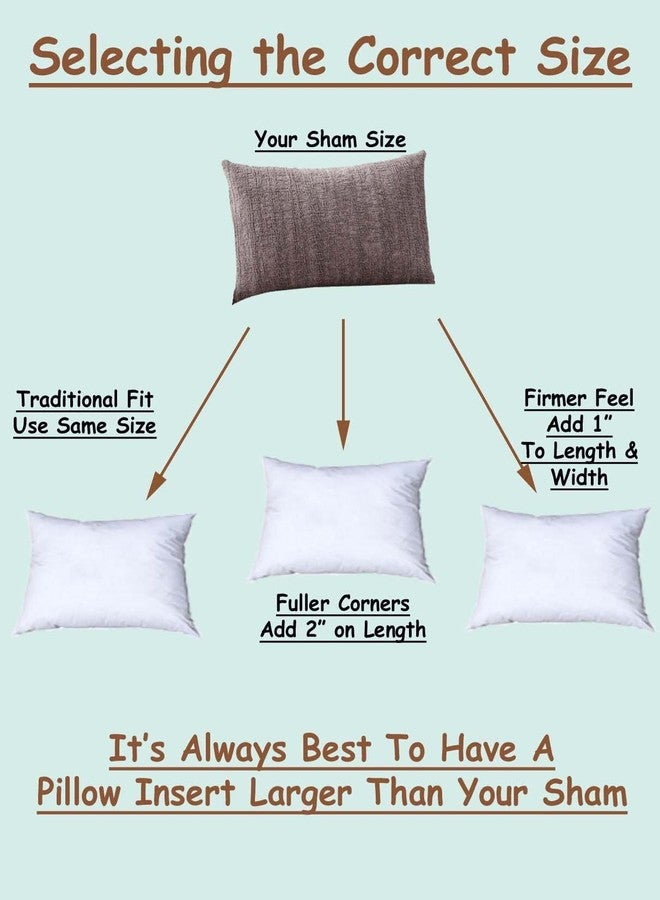 Pillowflex Synthetic Down Pillow Insert, Standard Size - 12x20 inches, Hypoallergenic, Anti Allergic, Plush - Made in USA - Image 3