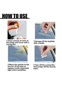 Generic Windshield Repair Kit-Car Glass Repair Fluid,Quick Repair Of Glass Scratches, for Glass Chips and Cracks,Automotive Glass Nano Repair Fluid Car Windshield Repair  - Image 3