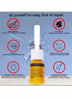 Generic Windshield Repair Kit-Car Glass Repair Fluid,Quick Repair Of Glass Scratches, for Glass Chips and Cracks,Automotive Glass Nano Repair Fluid Car Windshield Repair  - Image 4