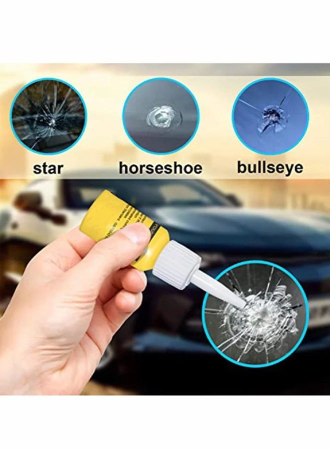 Generic Windshield Repair Kit-Car Glass Repair Fluid,Quick Repair Of Glass Scratches, for Glass Chips and Cracks,Automotive Glass Nano Repair Fluid Car Windshield Repair  - Image 2
