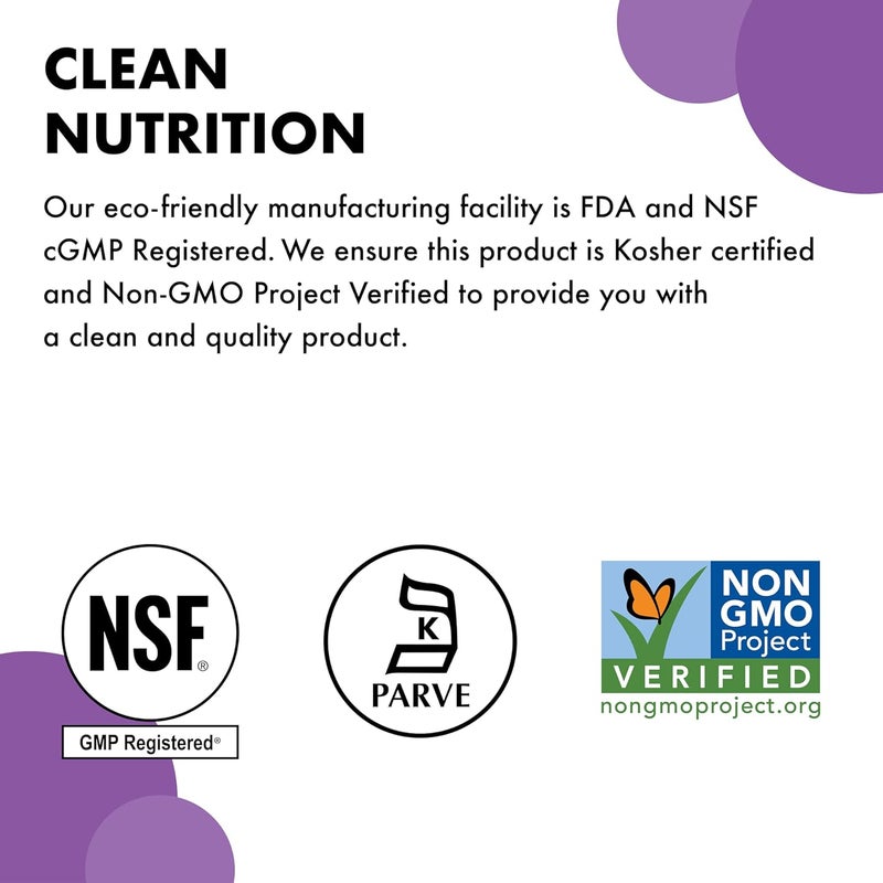 Bluebonnet Nutrition Magnesium Glycinate 400mg Maximum Absorption Mineral Complex Supports Energy Production  Enzyme Function  NonGMO SoyFree GlutenFree  120 Veggie Capsules - Image 5