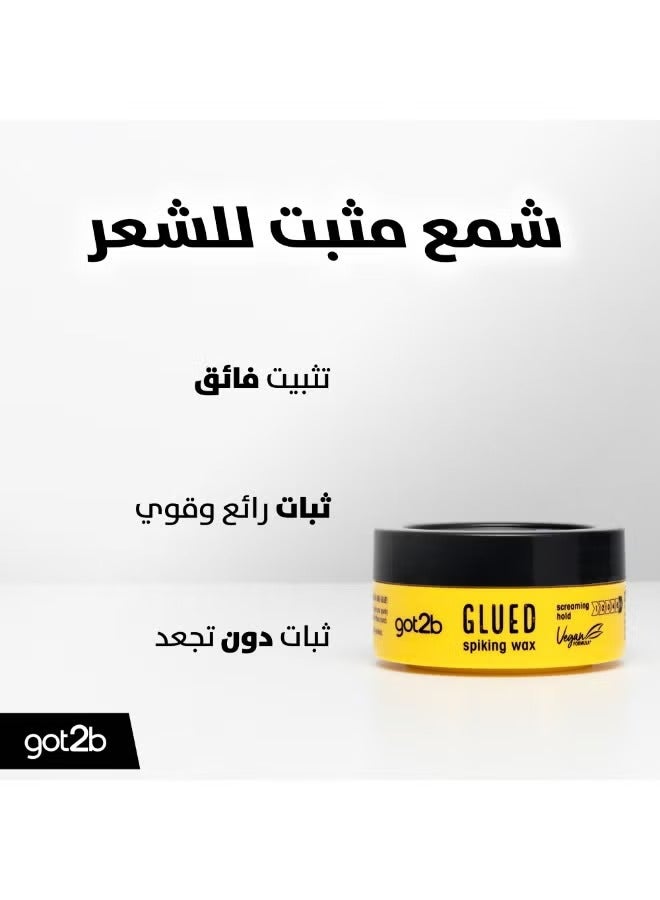 Got2b Glued Spiking Styling Wax 75ml - Image 5