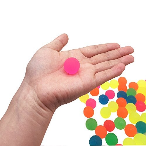 Mydio 100 Pack Bouncy Balls,Assorted Color,Solid Color High Bouncing Balls for Kids Playtime and Prize - Image 4