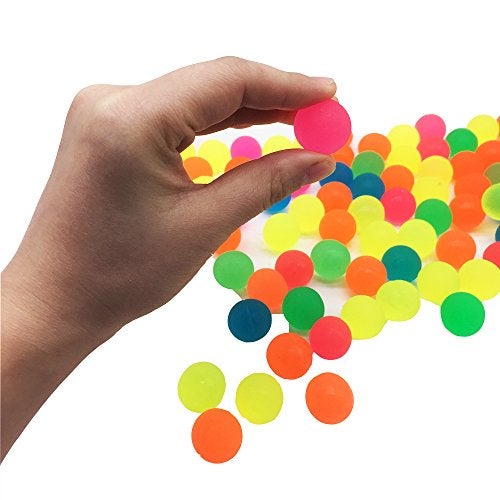 Mydio 100 Pack Bouncy Balls,Assorted Color,Solid Color High Bouncing Balls for Kids Playtime and Prize - Image 5