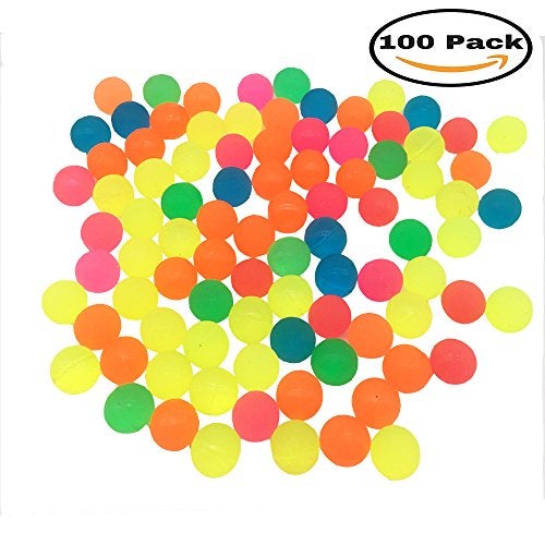 Mydio 100 Pack Bouncy Balls,Assorted Color,Solid Color High Bouncing Balls for Kids Playtime and Prize - Image 2