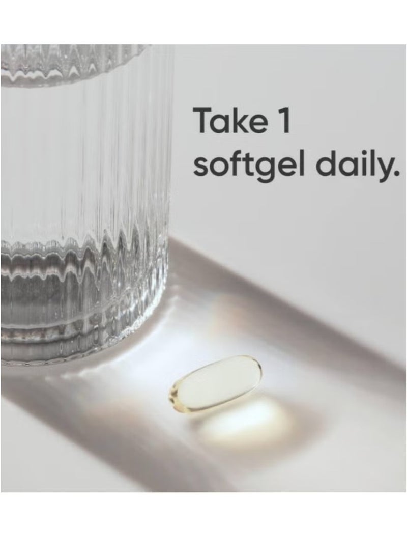 Omega Triple Strength Omega-3 Fish Oil 1250mg Dietary Supplement - 30 Softgels  （Packaging is different）  - Image 3