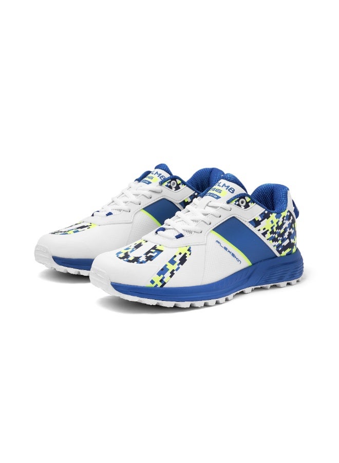 SOLM8 S6 Camo Cricket Shoes Men - 2025 Edition Ultralight Camouflage Upper Rubber Spikes Well-Cushioned Insole - Ideal Cricket Shoes for All Round Performance - Image 4