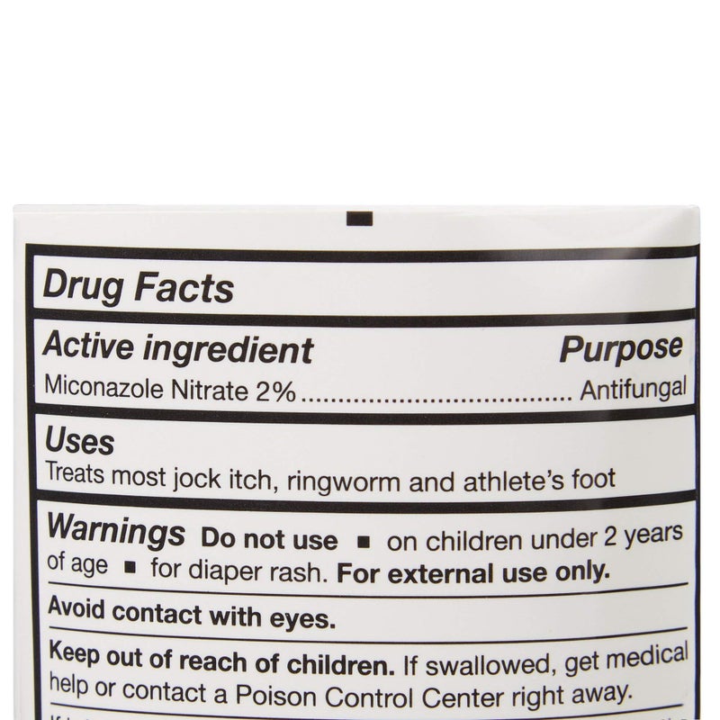 McKesson Antifungal Cream, 2% Miconazole Nitrate - Relieves Itching, Burning, Cracking from Jock Itch, Ringworm and Athlete Foot - 4 oz., 3 Count - Image 3