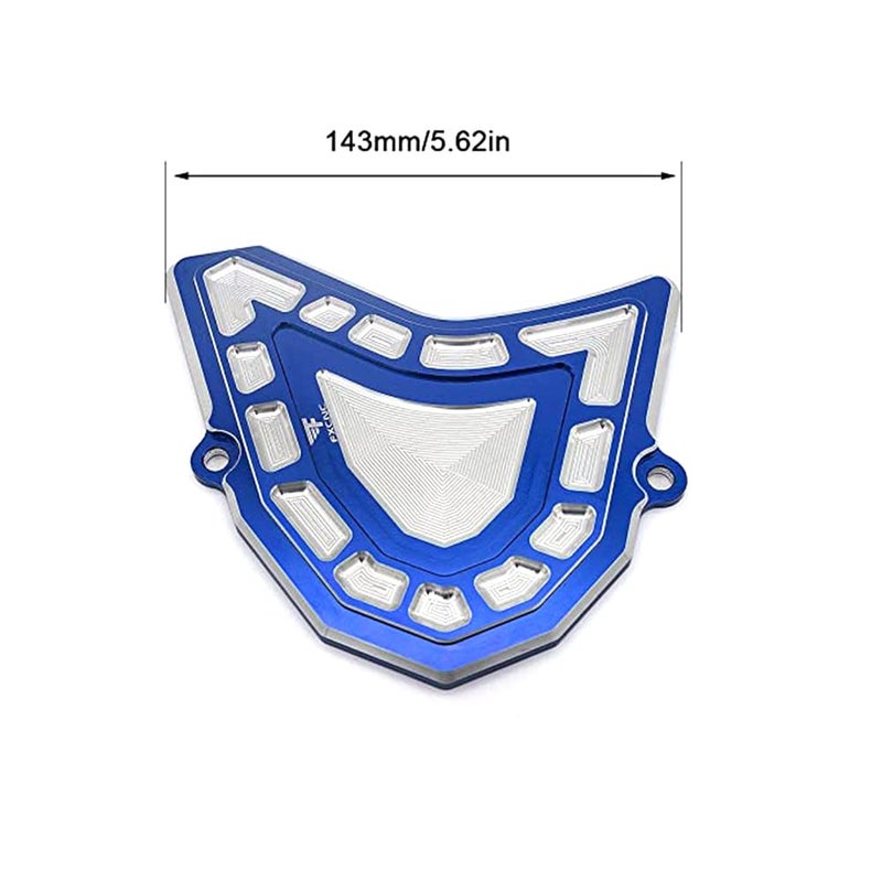 DEFUMP PROCNC CNC Aluminum ATV Front Sprocket Chain Cover Guide Guard Protector Fit for YFM700 Raptor 700R SE 2006-2021 (Blue) - Image 2