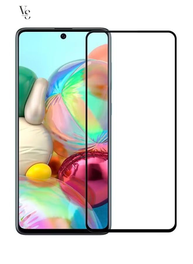 فيسوس سامسونج جلاكسي A71 واقي شاشة زجاجي كامل الحجم شفاف - Image 1