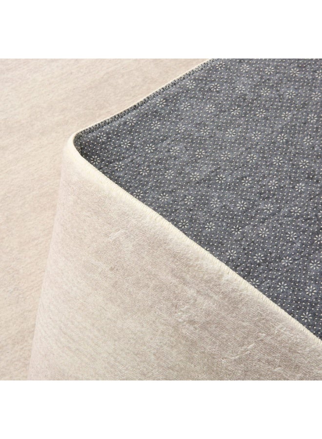 MIXDE Area Rug Short Pile Living room Carpet Modern Geometric Design Rugs Circular Pattern Rug Non-slip Decorative Rugs for Bedroom(120x160cm) - Image 4