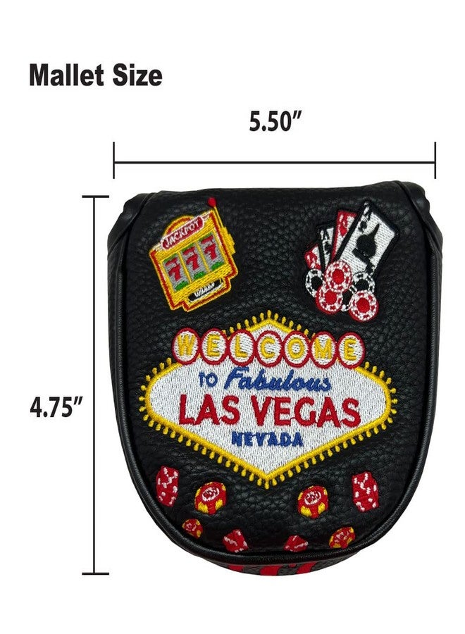 Giggle Golf Las Vegas Embroidered Golf Headcover | Giggle Golf (for Mallet) - Image 4