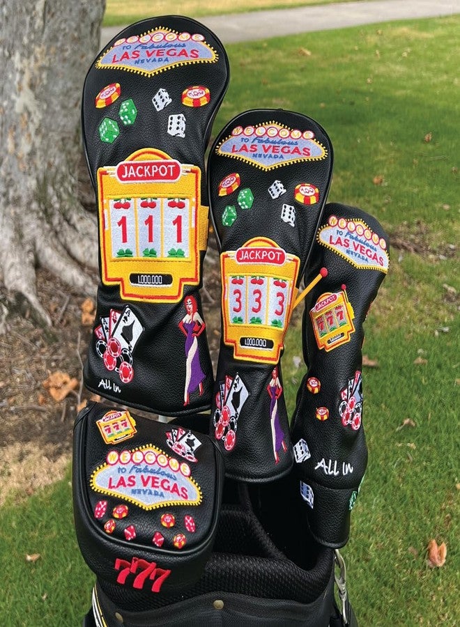 Giggle Golf Las Vegas Embroidered Golf Headcover | Giggle Golf (for Mallet) - Image 5