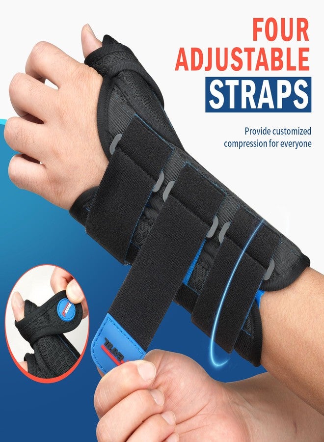 FEATOL 2 Pack Wrist Brace with Thumb Spica Splint for De Quervain's Tenosynovitis, Carpal Tunnel, Tendonitis, Arthritis-Thumb Brace for Pain Relief-Left And Right Hand-Medium/Large - Image 5