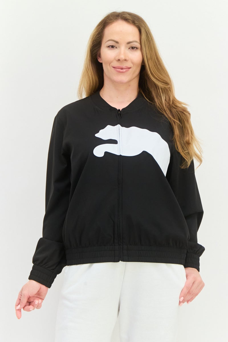 PUMA Women Sportswear Fit Long Sleeves Training Jacket, Black - Image 1