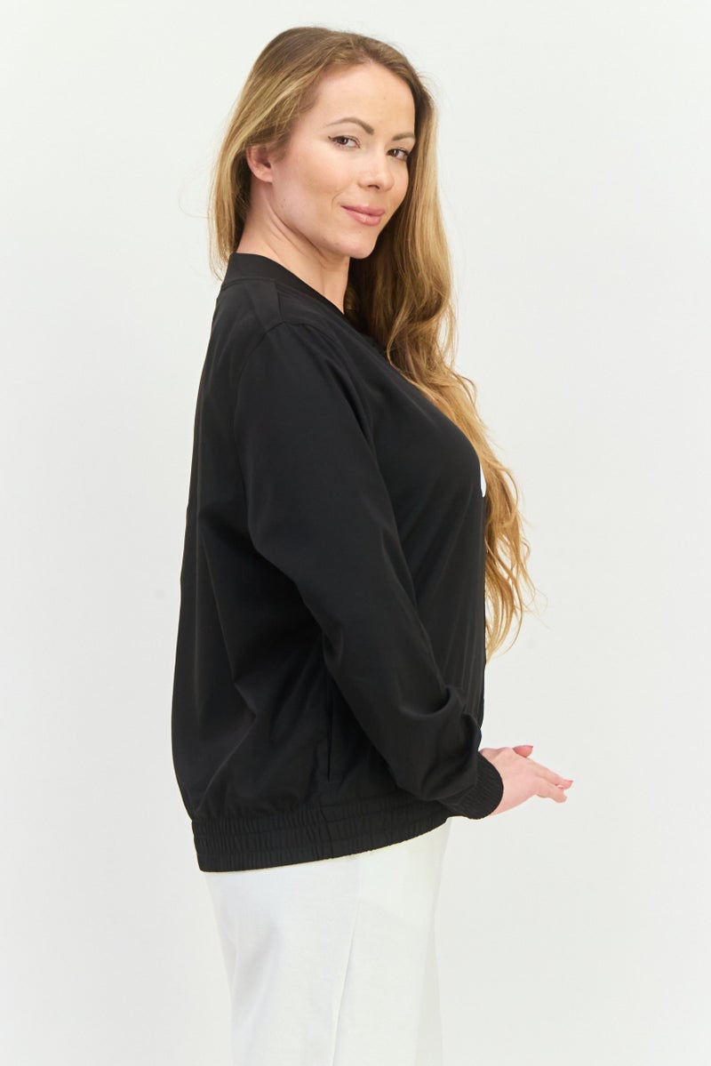 PUMA Women Sportswear Fit Long Sleeves Training Jacket, Black - Image 2