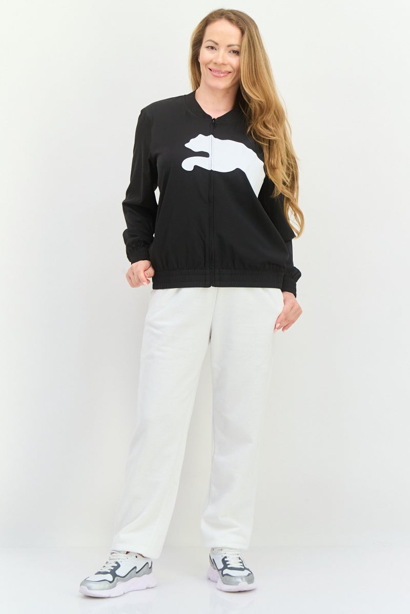 PUMA Women Sportswear Fit Long Sleeves Training Jacket, Black - Image 4