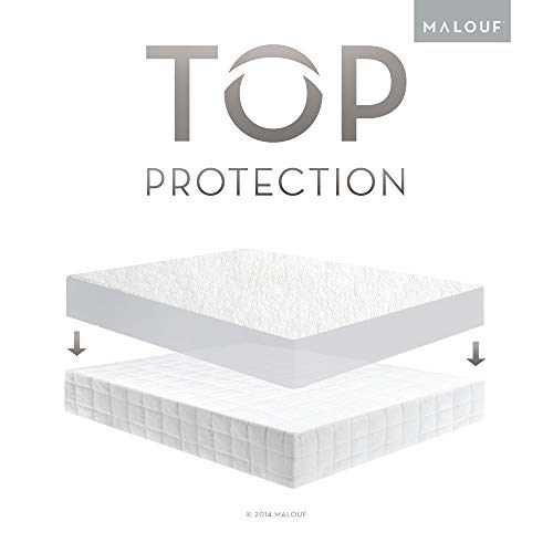 MALOUF SLEEP TITE Hypoallergenic 100% Waterproof Mattress Protector - 15-Year U.S. Warranty - Vinyl Free - Queen - Image 5