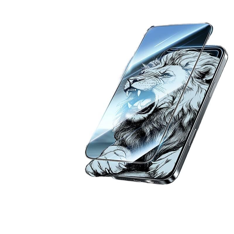 غطاء هاتف بGlass باللون شفاف لـ iPhone 15 / 15 Plus / 15 Pro / 15 Pro Max مع زجاج مقوى 9D وحماية الخصوصية مع مضاد للتجسس سهل الحمل للتخزين العملي خفيف الحمل - Image 2
