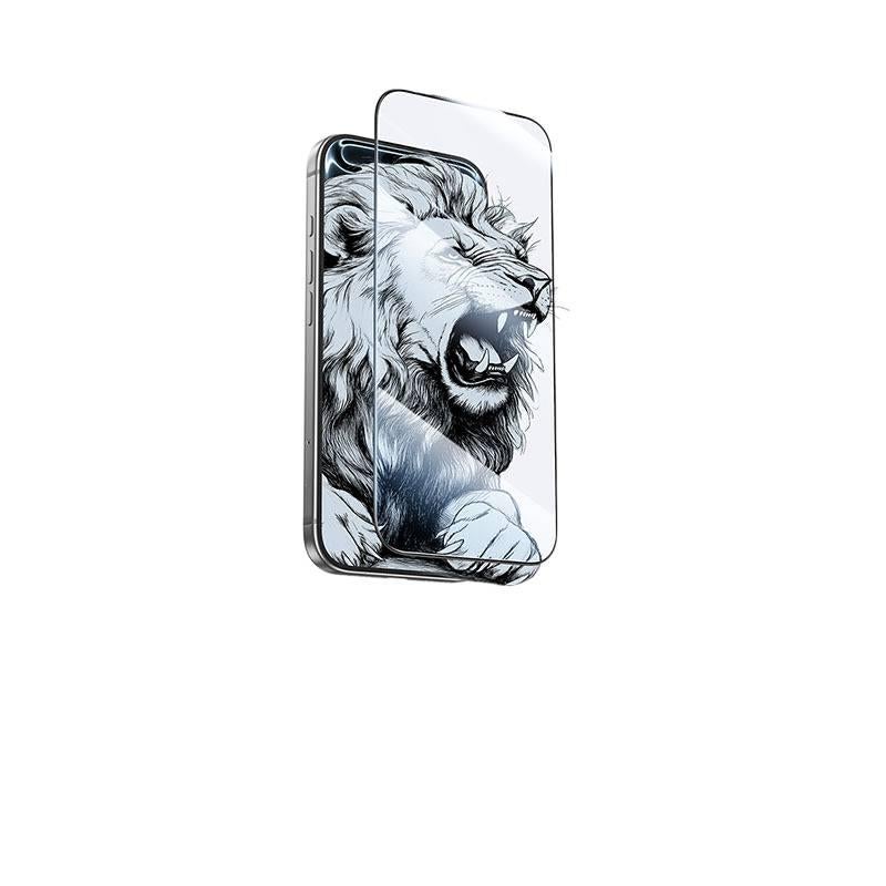 غطاء هاتف بGlass باللون شفاف لـ iPhone 15 / 15 Plus / 15 Pro / 15 Pro Max مع زجاج مقوى 9D وحماية الخصوصية مع مضاد للتجسس سهل الحمل للتخزين العملي خفيف الحمل - Image 3