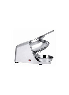 CARTIFY CARTIFY Electric Ice Crusher Machine with Three Blades Snow Cone Maker Gola Making Machine Sensor Shaved Ice Crusher Machine 300 Watts Ideal Use in Homes Cafes Stainless Steel  - Image 1