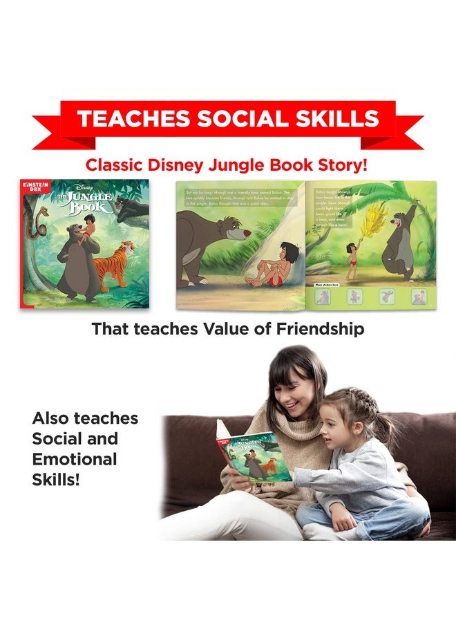 Einstein Box Einstein Box Featuring Disney for 3-Year Old Boys & Girls | Educational Disney Toys/Gifts for 3 Year Old Kids | Board Books and Fun Games Gift Pack | Learning and Educational Gift of Toys and Games |  - Image 3